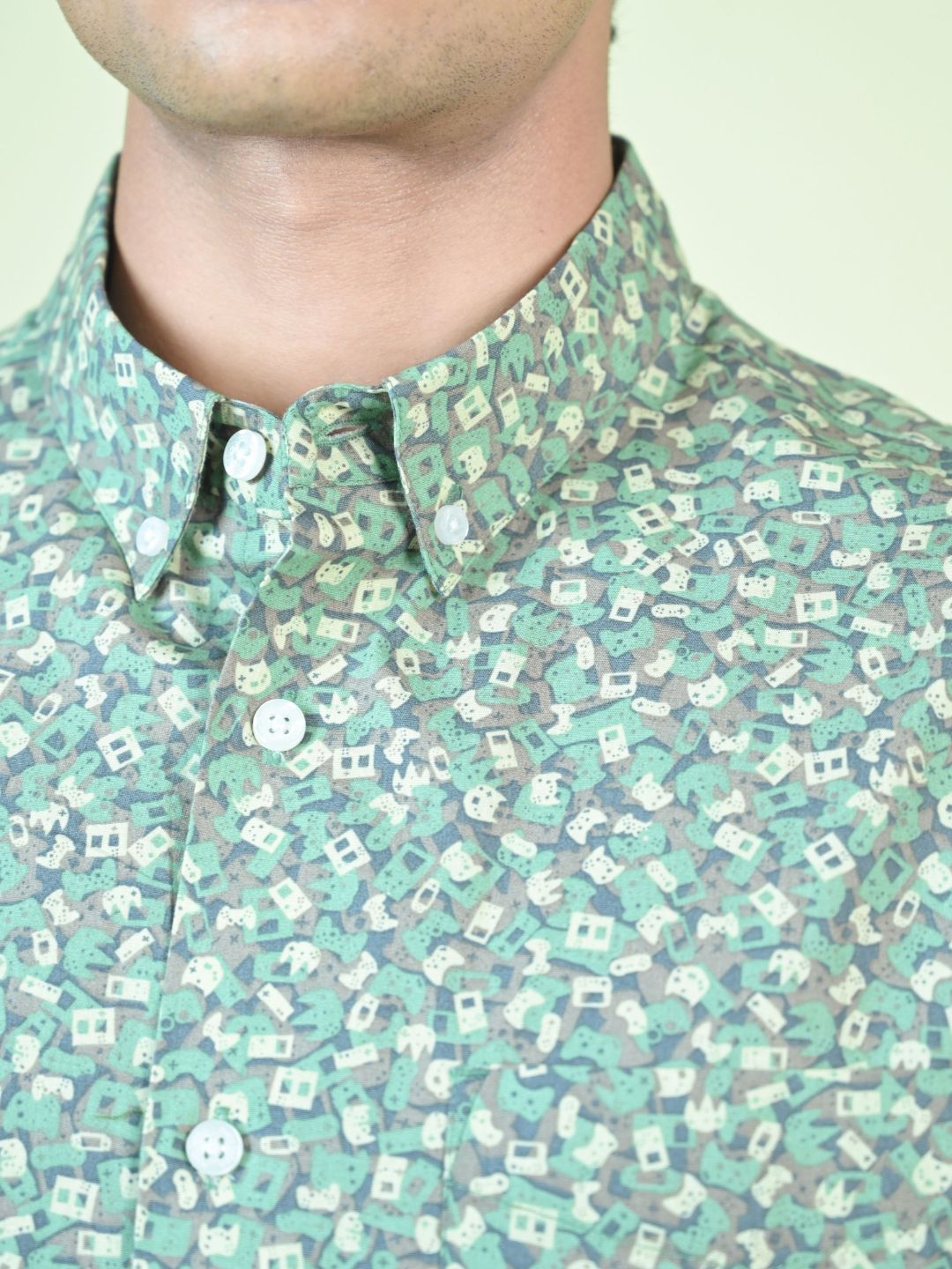 GIZA GREEN PRINT